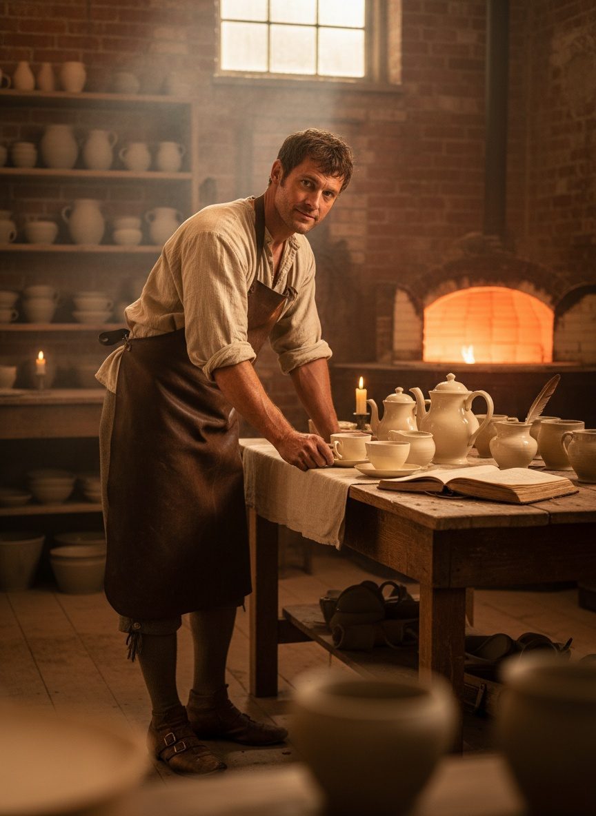 When Josiah Wedgwood Turned One Potter's Wheel Into an Empire