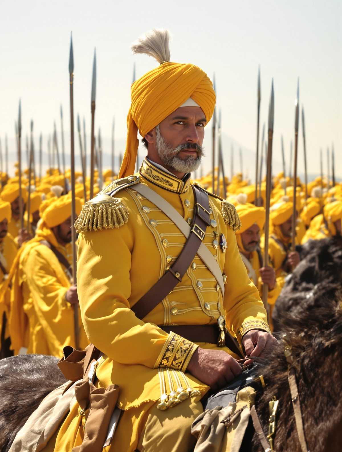 When Major James Skinner Led His Yellow Boys Against All Comers