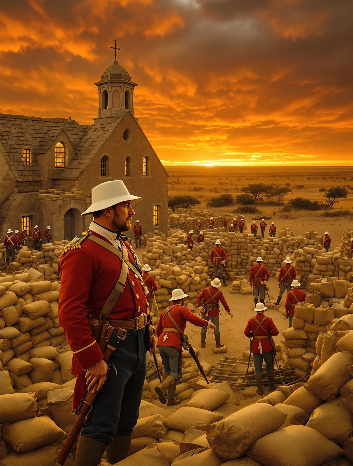 When Major John Rouse Merriott Chard Built a Hospital Into a Fortress
