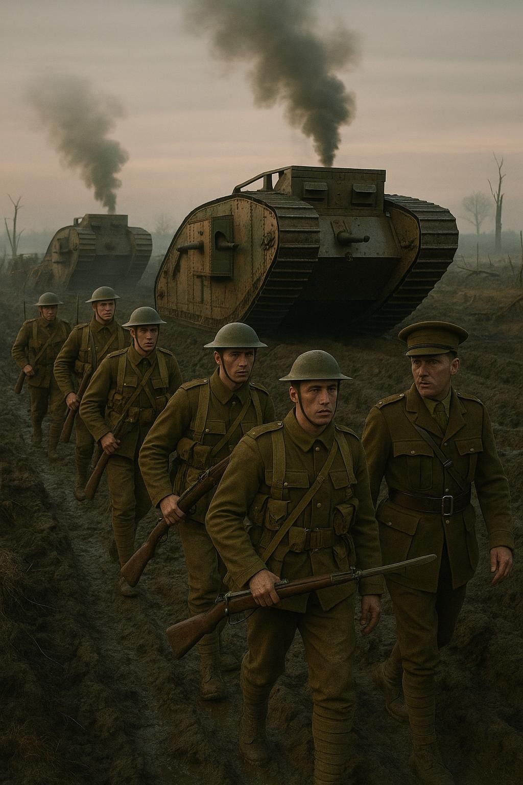 When Mark Haggard's Tanks Rolled Into Action at Cambrai, 1917