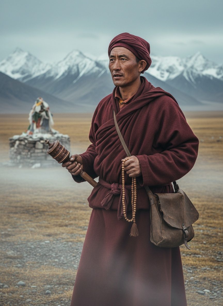 When Nain Singh Crossed Tibet in Chains, 1865