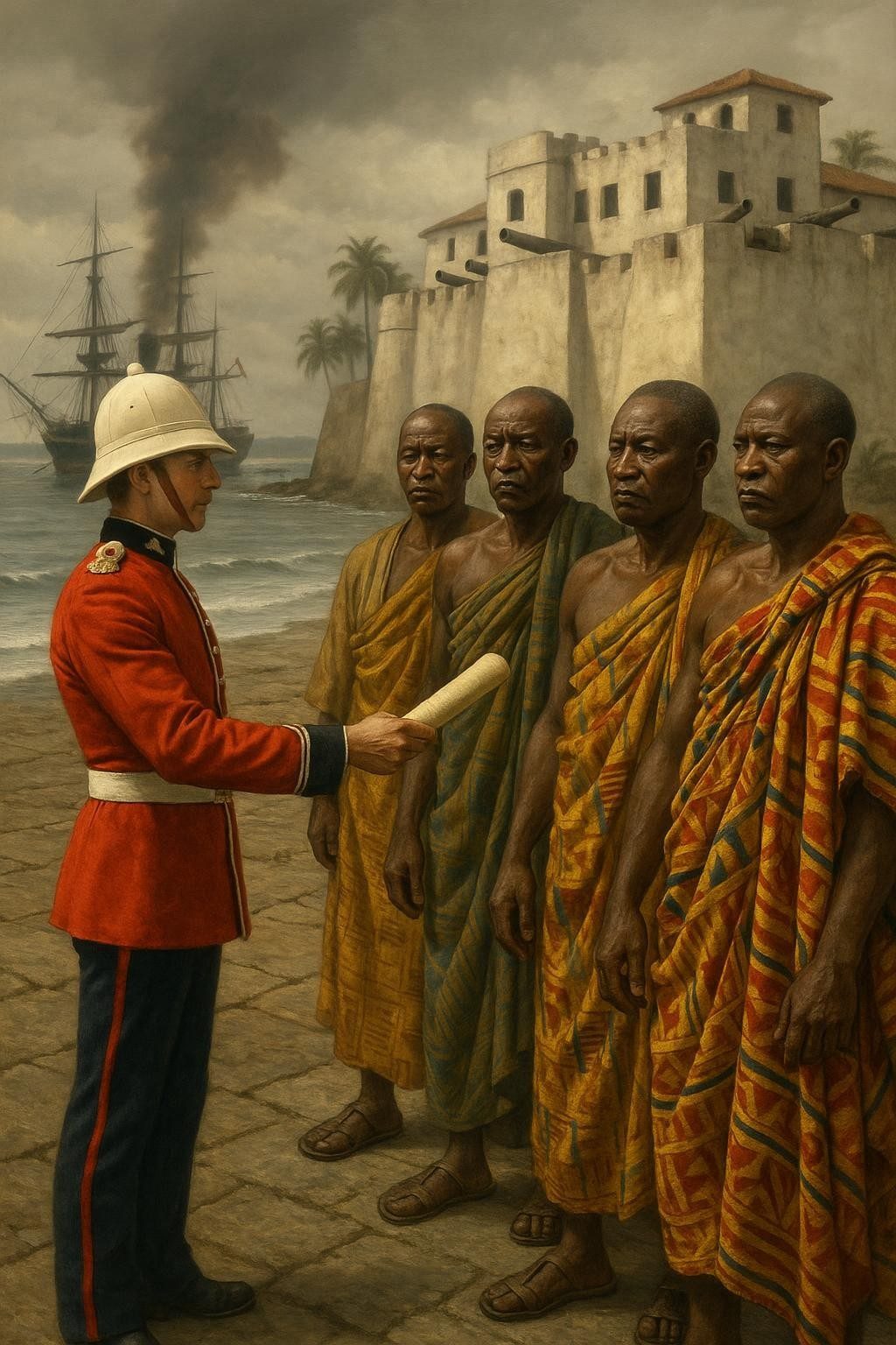 When Nana Asante Refused the British Ultimatum at Elmina, 1873