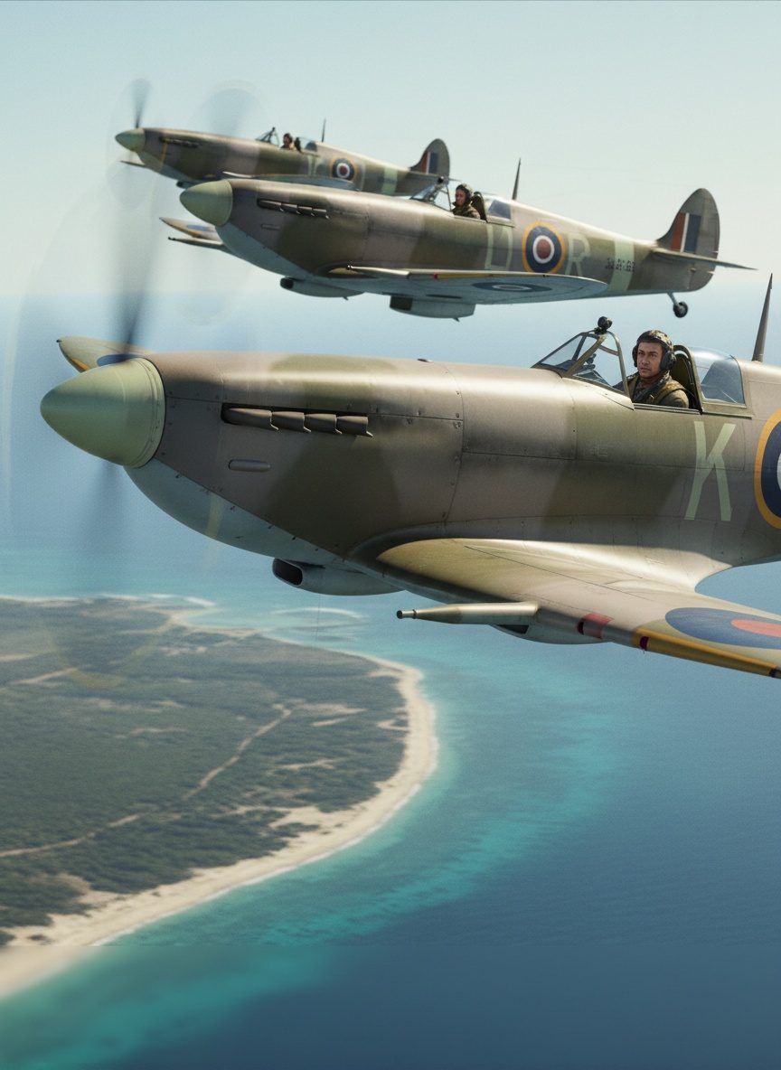 When No. 244 Wing's Spitfires Hunted Over Tunisia, 1943