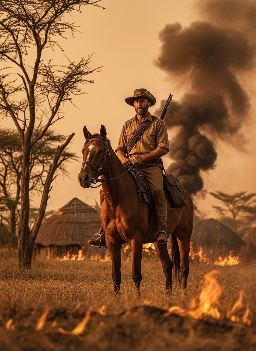 When One British Officer Rode Alone Into a Burning Matabele War