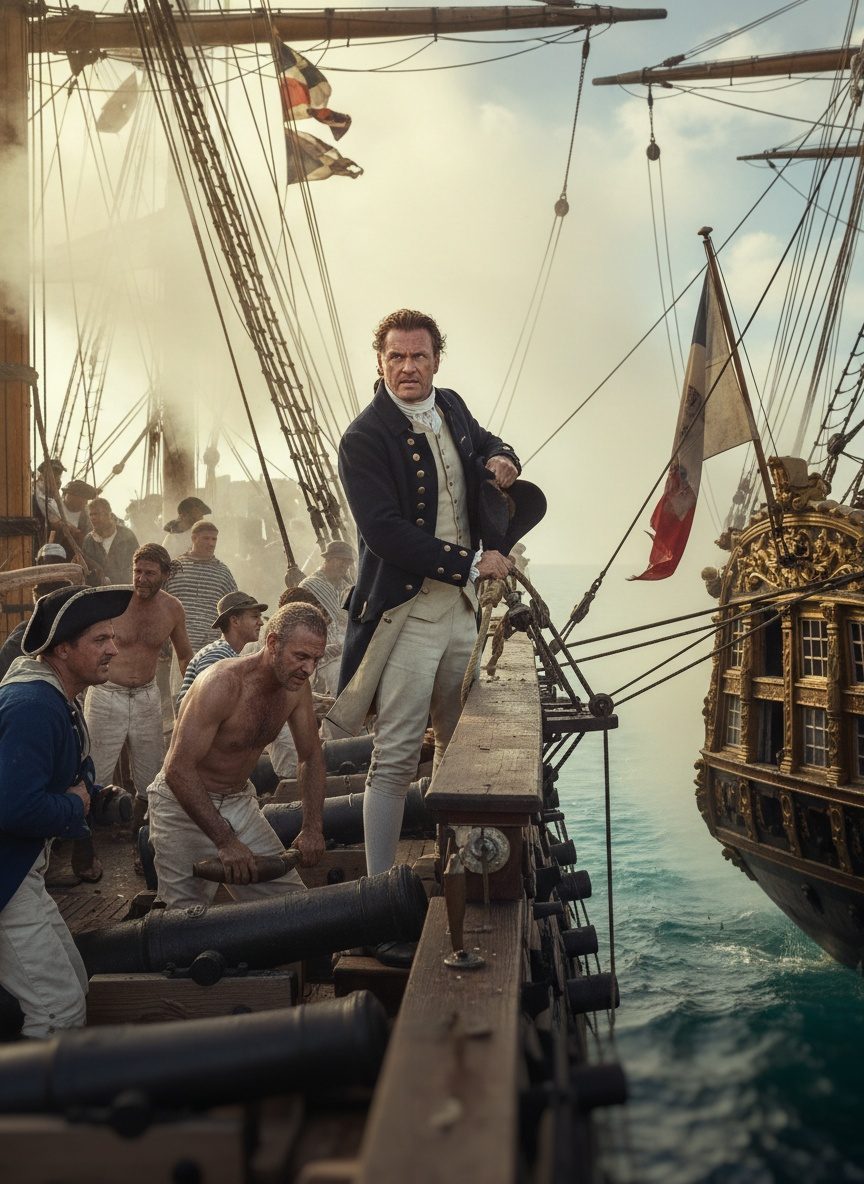 When One Captain Rammed a French Ship of the Line, 1782