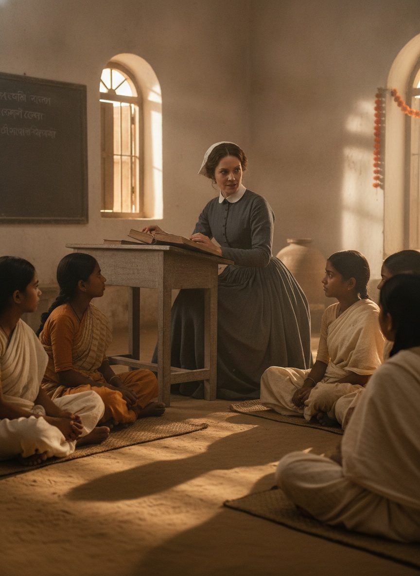 When One Englishwoman Opened India's First School for Girls