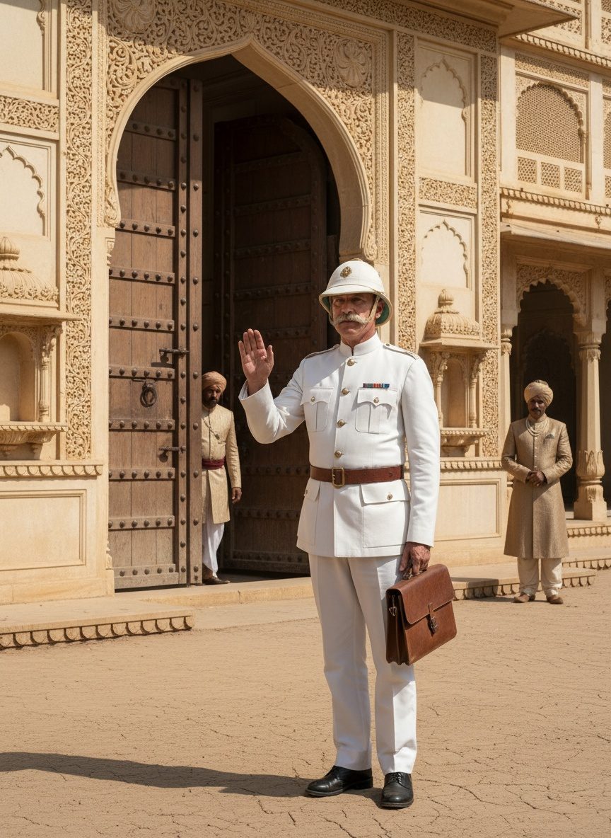 When One Officer Talked a Maharaja Into Surrendering Without a Shot