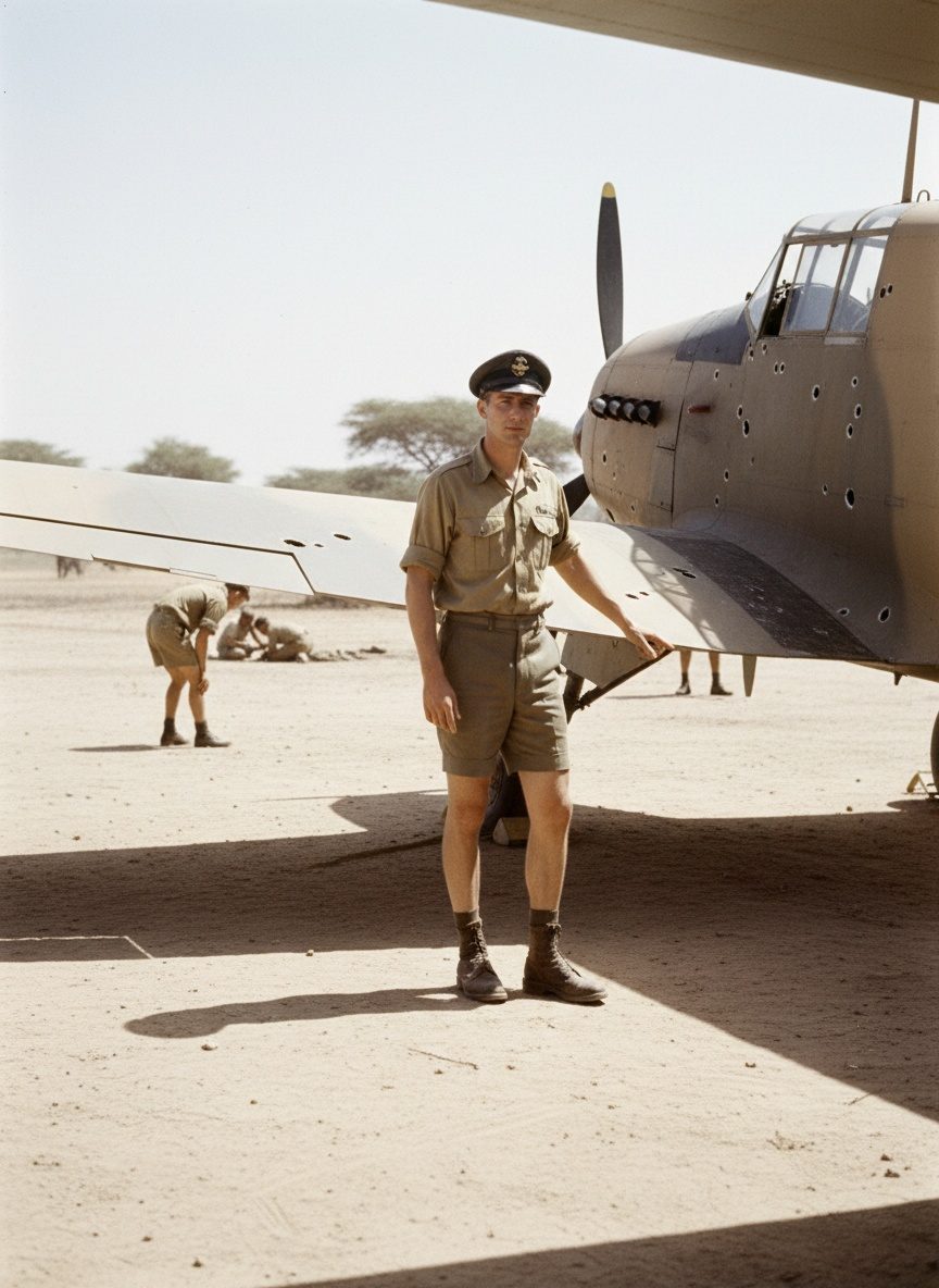 When Pilot Officer Kennedy Flew Home on a Wing, 1941