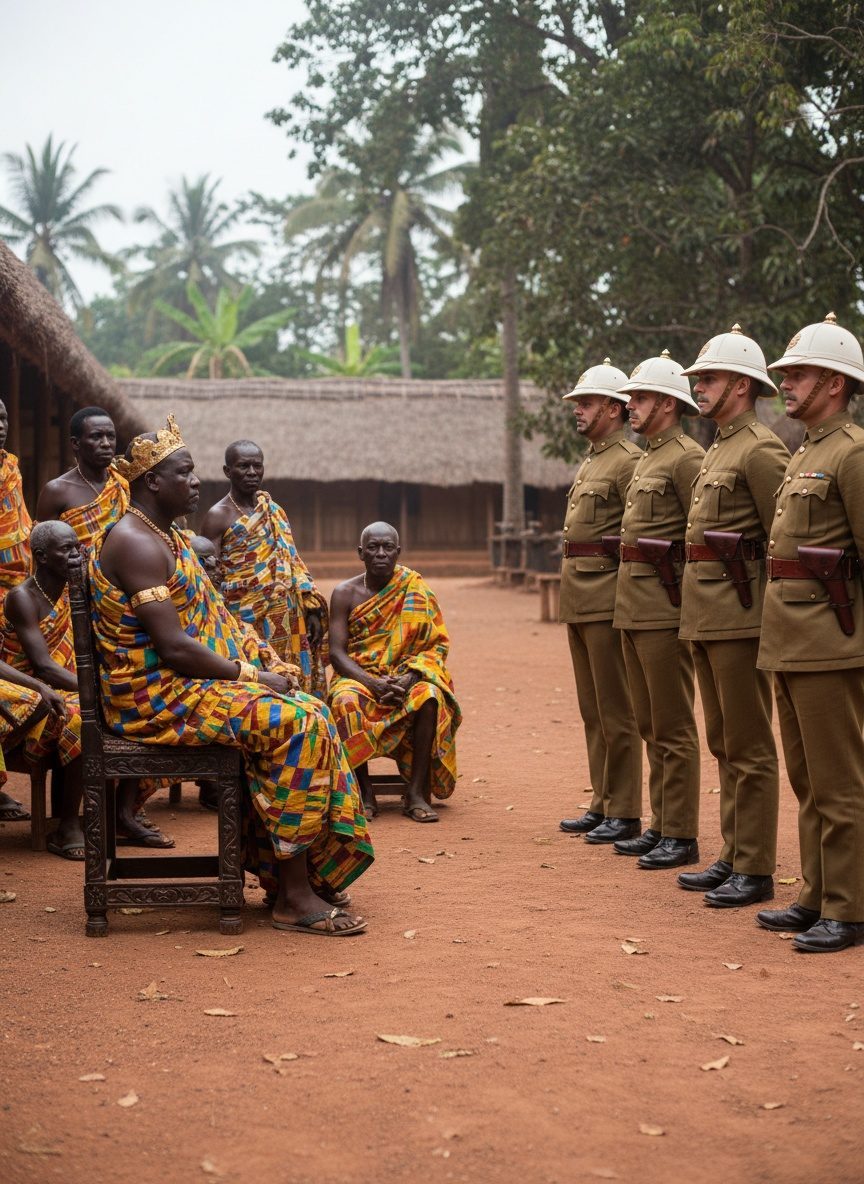 When Prempeh I Knelt Before the British and Rose a King