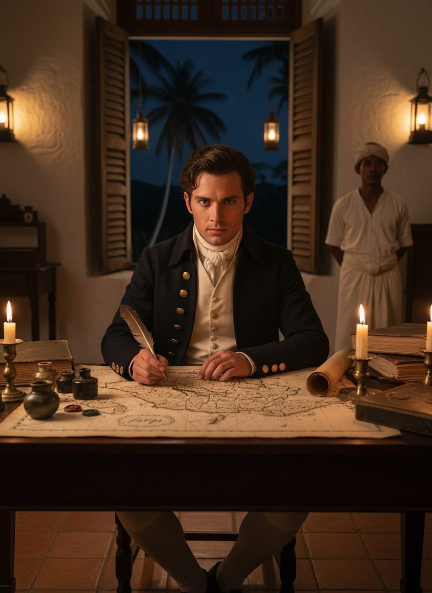 When Raffles Drew the Map of Java in a Single Night, 1811