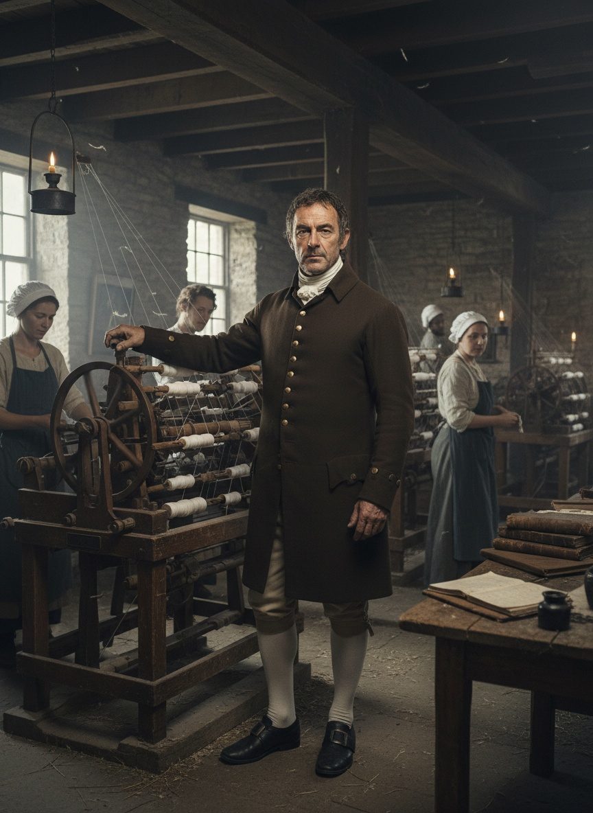When Richard Arkwright Spun the World's First Factory in 1771