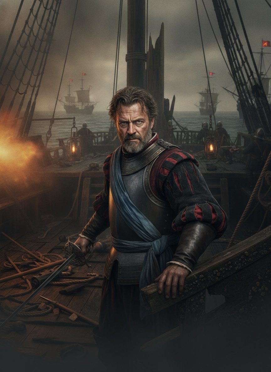 When Richard Grenville Held Off 53 Ships and Would Not Yield