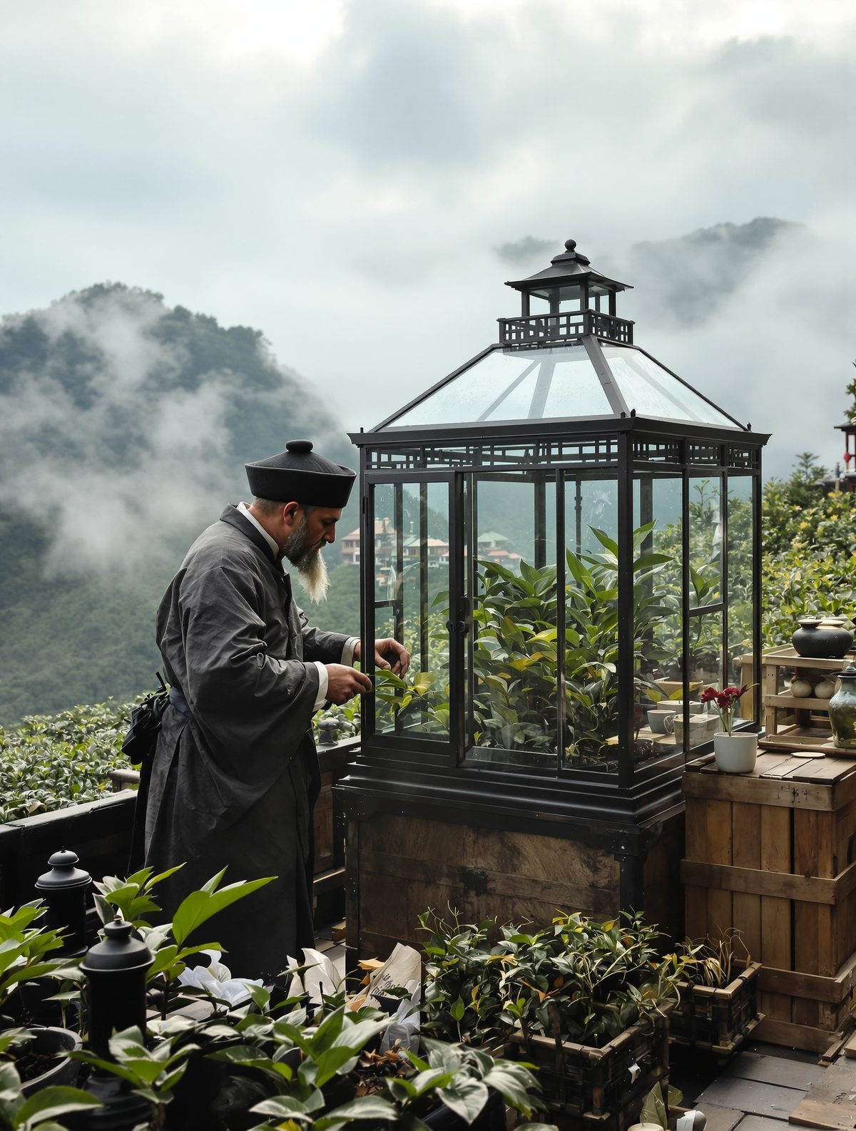 When Robert Fortune Smuggled Tea Plants in a Wardian Case in 1848