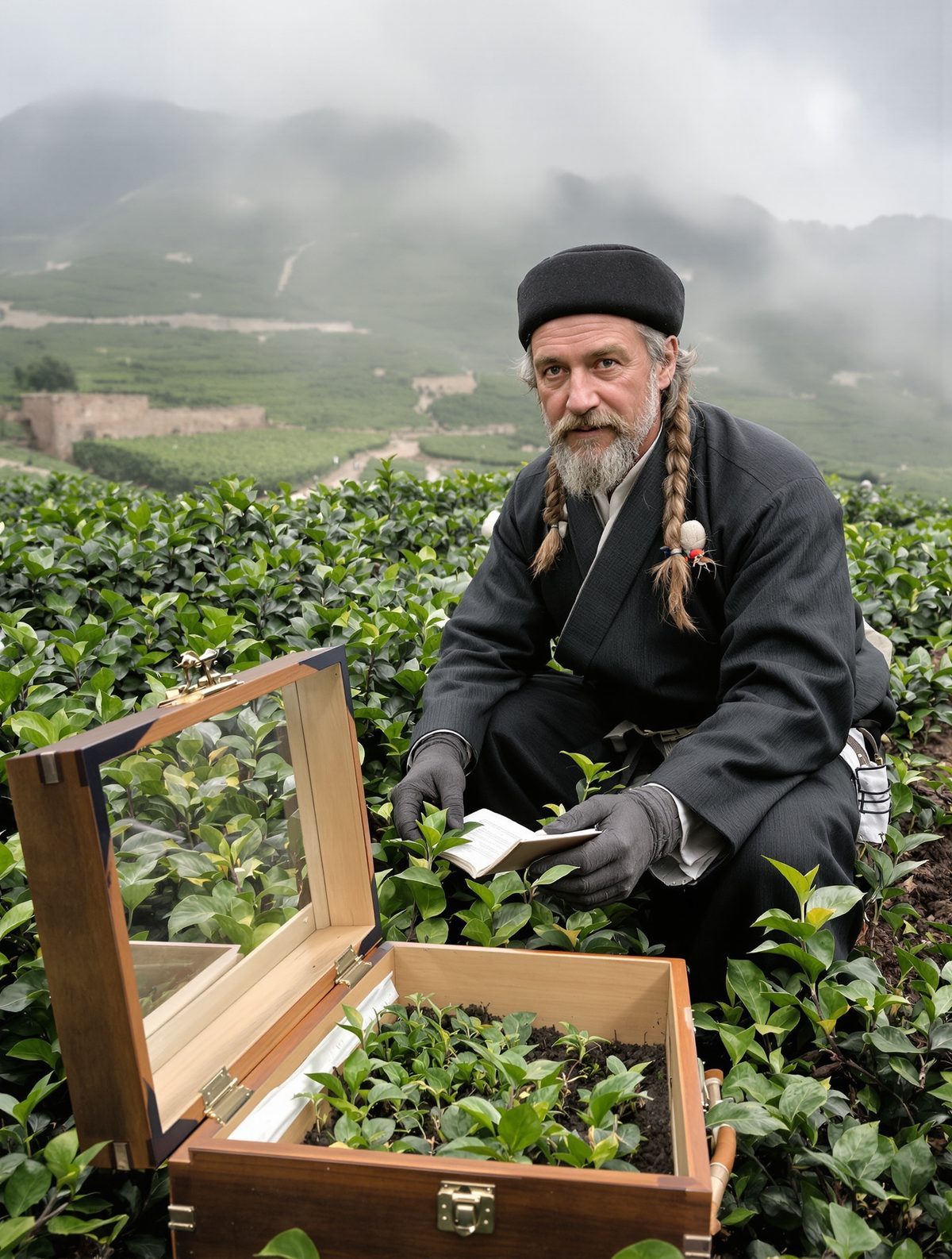 When Robert Fortune Stole China's Tea Secrets for Britain in 1848