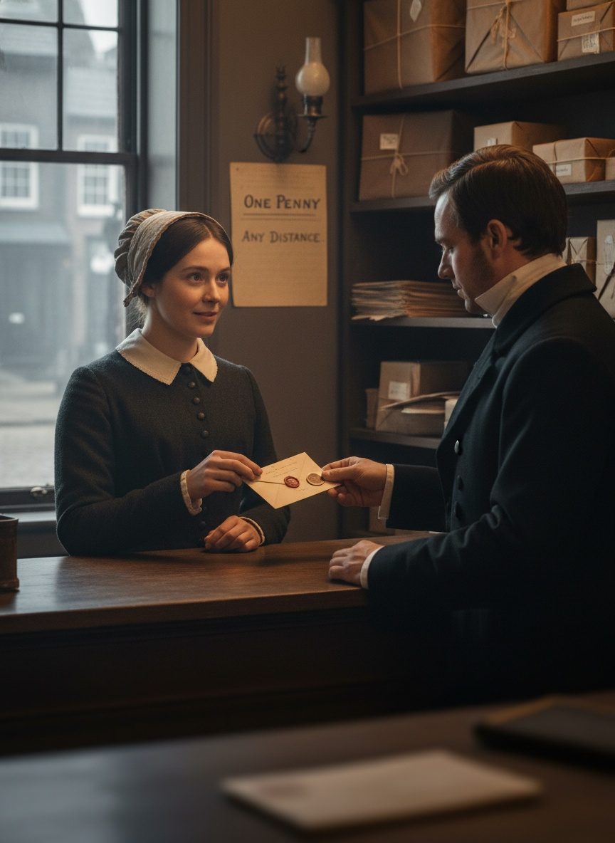 When Rowland Hill's Penny Post Killed the Letter-Tax in 1840
