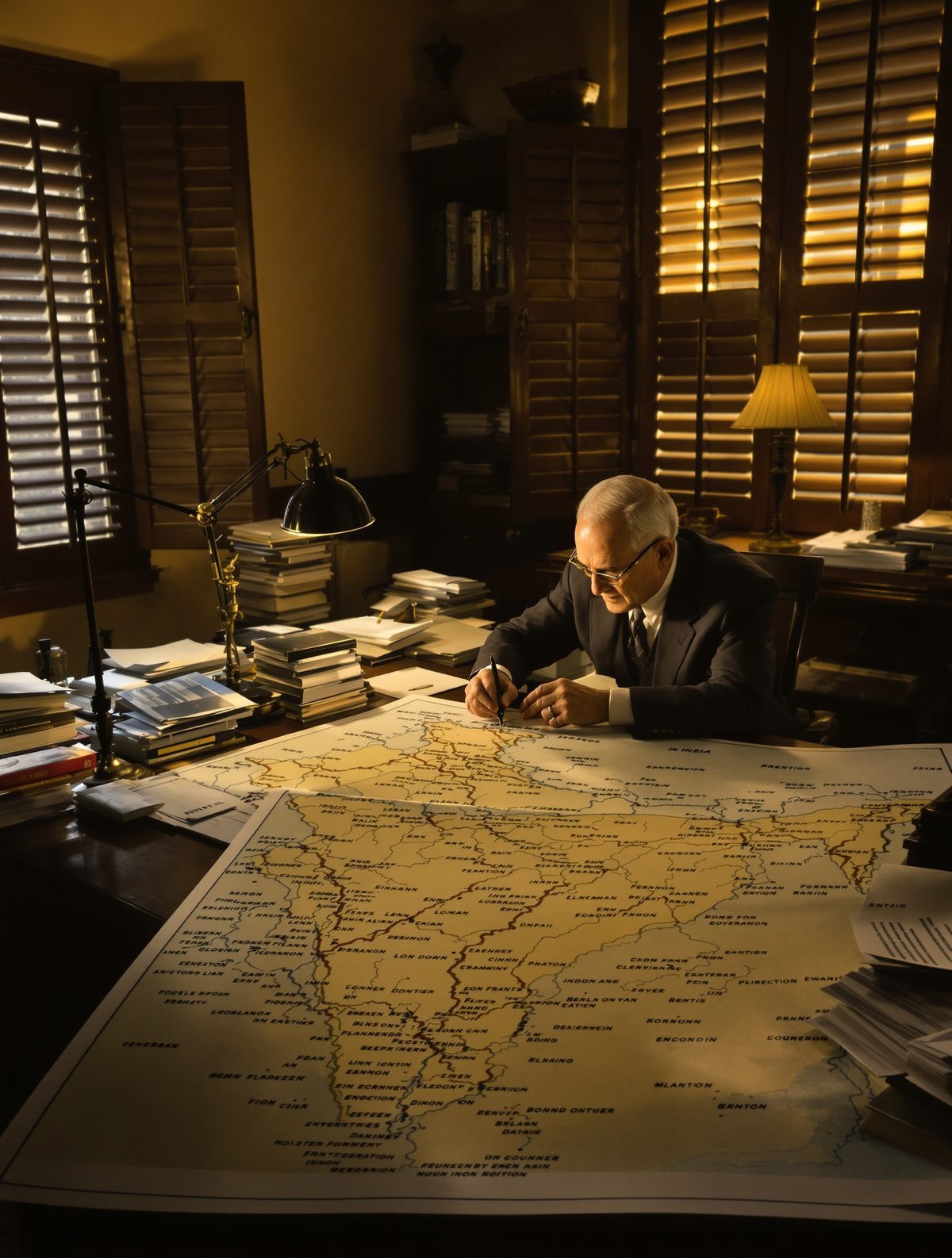 When Sir Cyril Radcliffe Drew India's Border in Just 5 Weeks