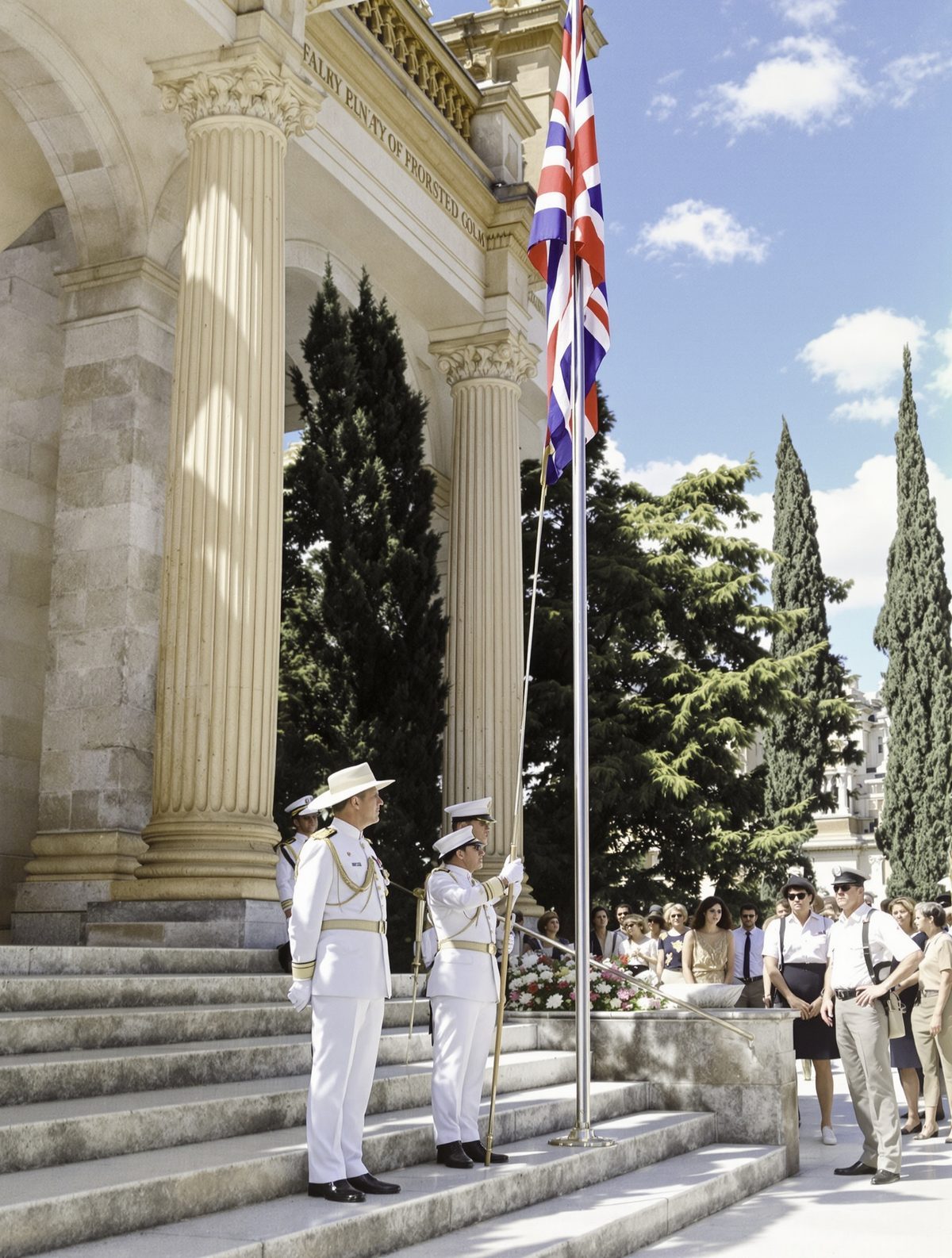 When Sir Hugh Foot Lowered the Union Jack for the Last Time in Cyprus