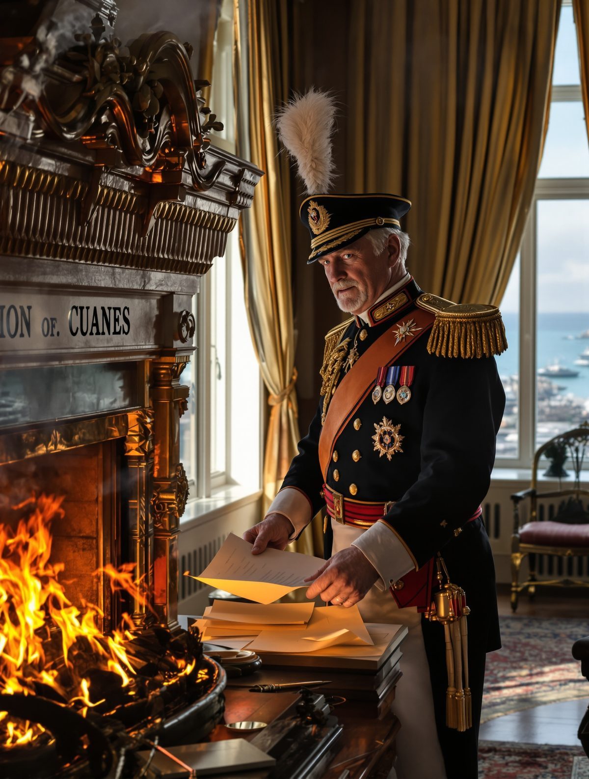 When Sir Rex Hunt Burned His Cipher Codes as the Argentines Landed
