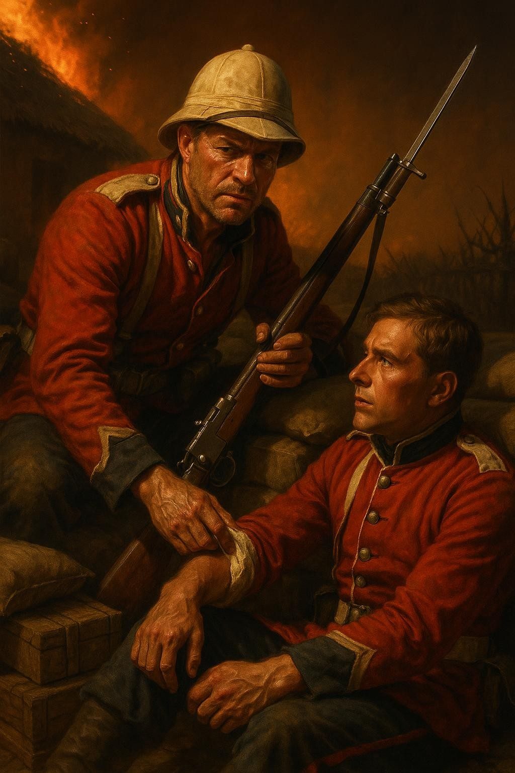 When Surgeon Reynolds Kept Fighting at Rorke's Drift, 1879