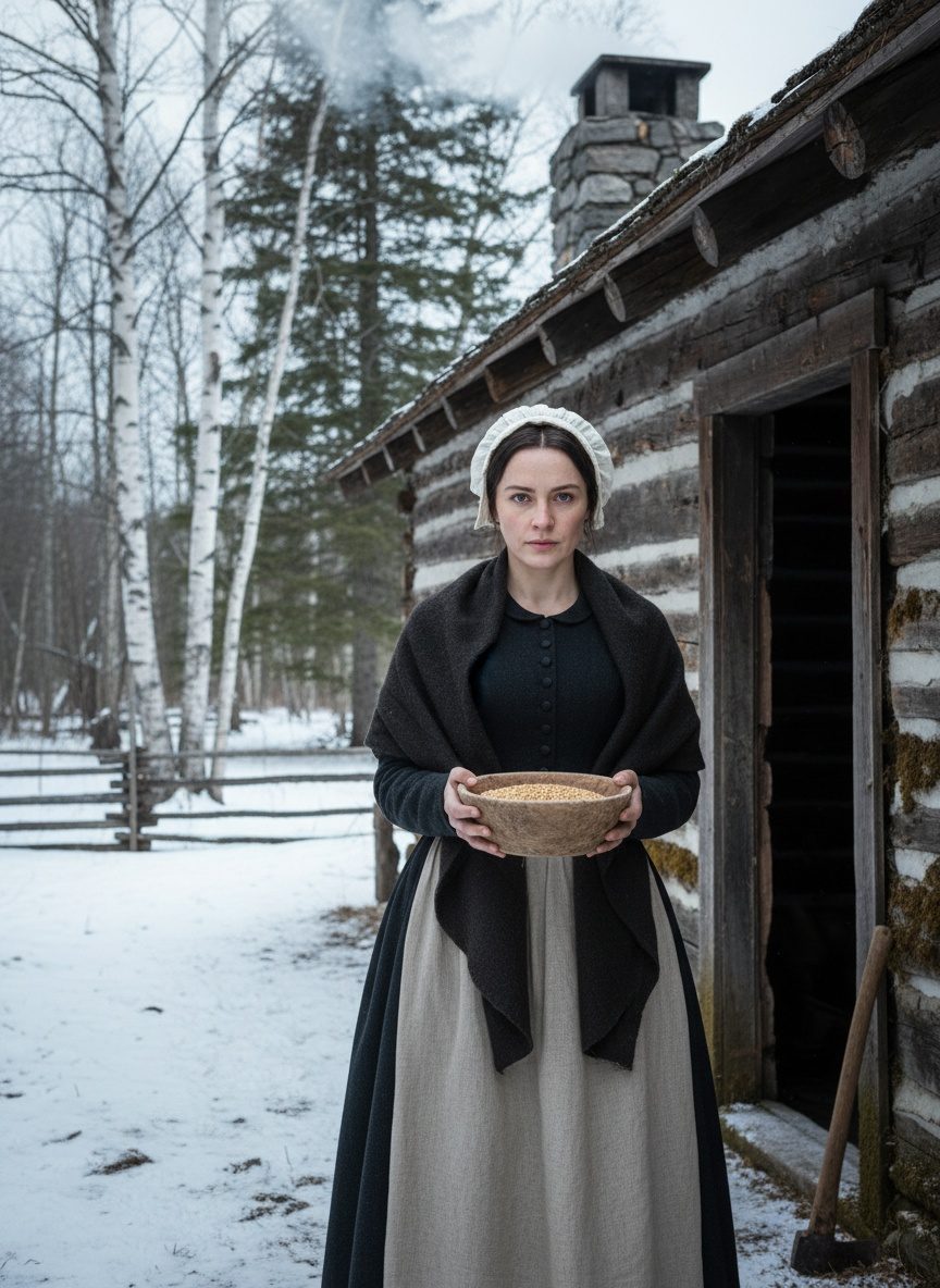 When Susanna Moodie Fed Her Neighbours Before Herself, 1834