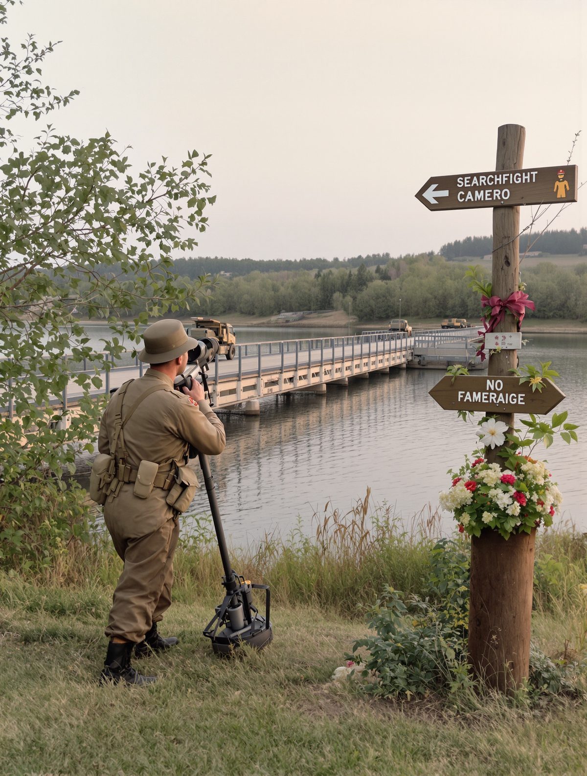 When the Eighth Army's Searchlights Lit the River Po in 1945