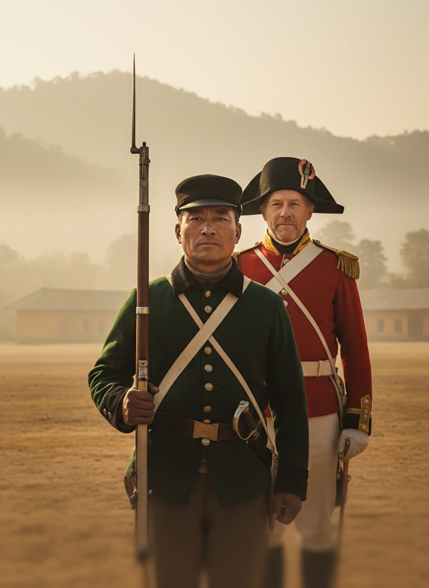 When the First Gurkha Rifles Fired for the Crown in 1815