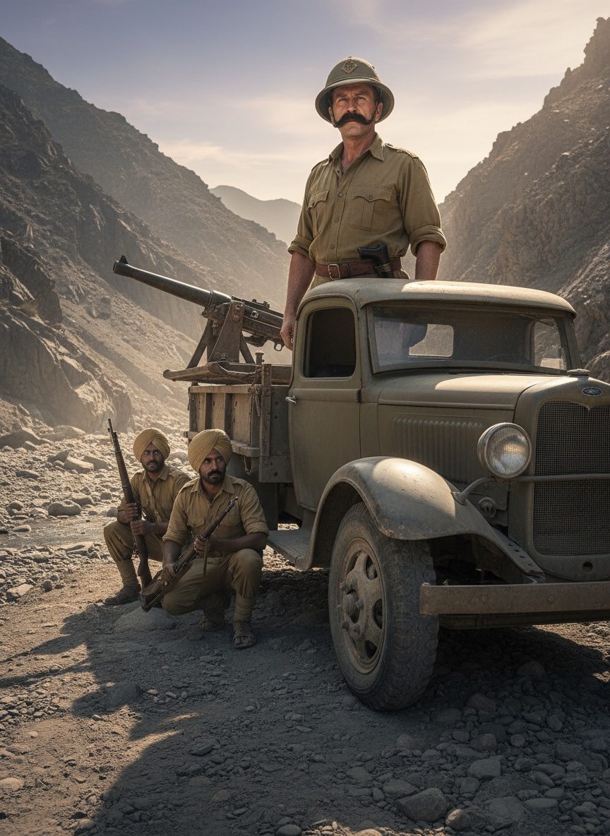 When the Frontier Corps Welded a Gun Onto a Truck, 1937