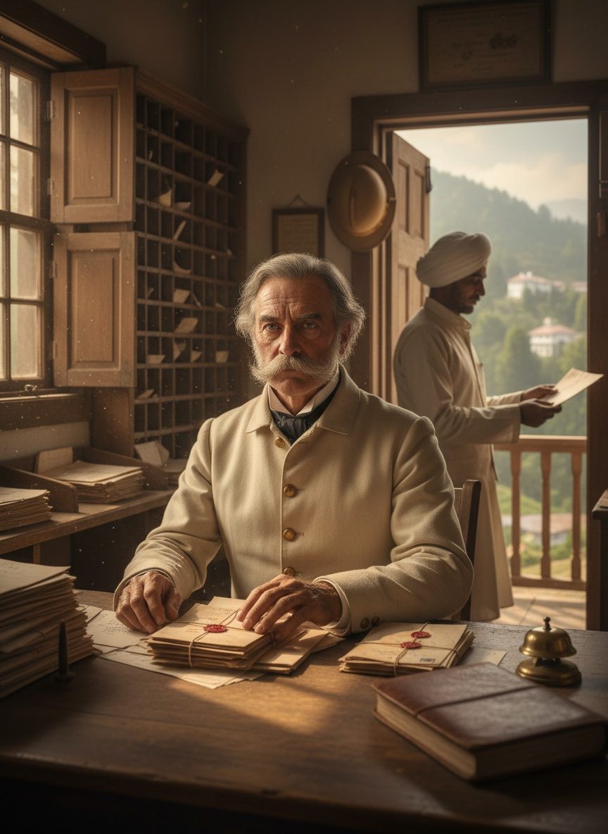 When the Hill Station Post Office Opened at Simla, 1864