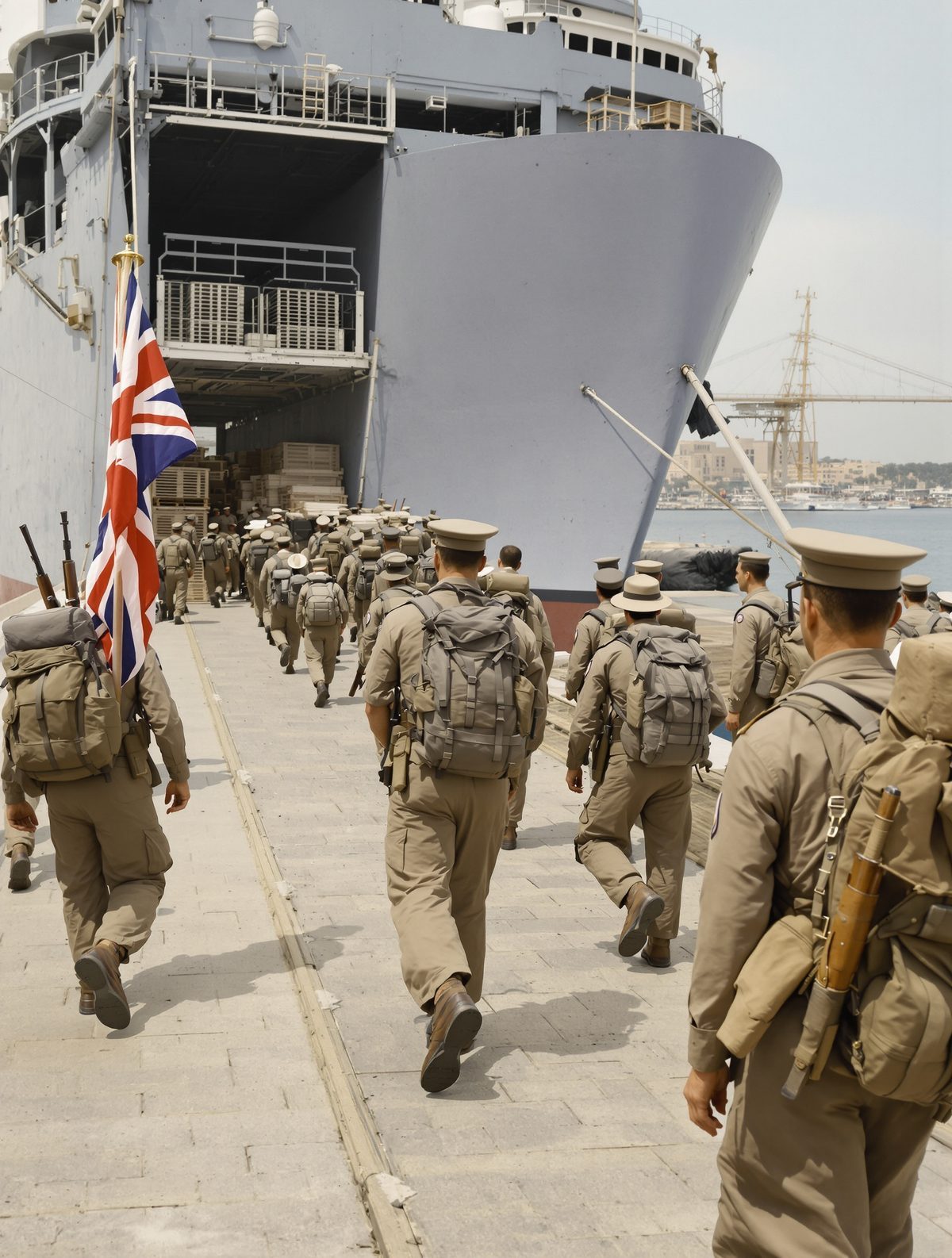 When the Last British Soldiers Left Palestine in 1948