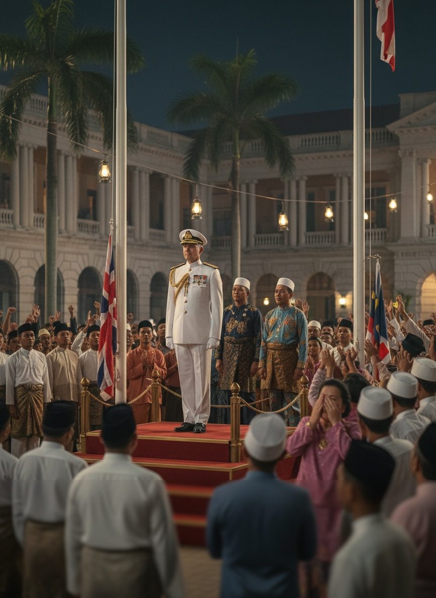 When the Last Governor Handed Malaya Back, 1957