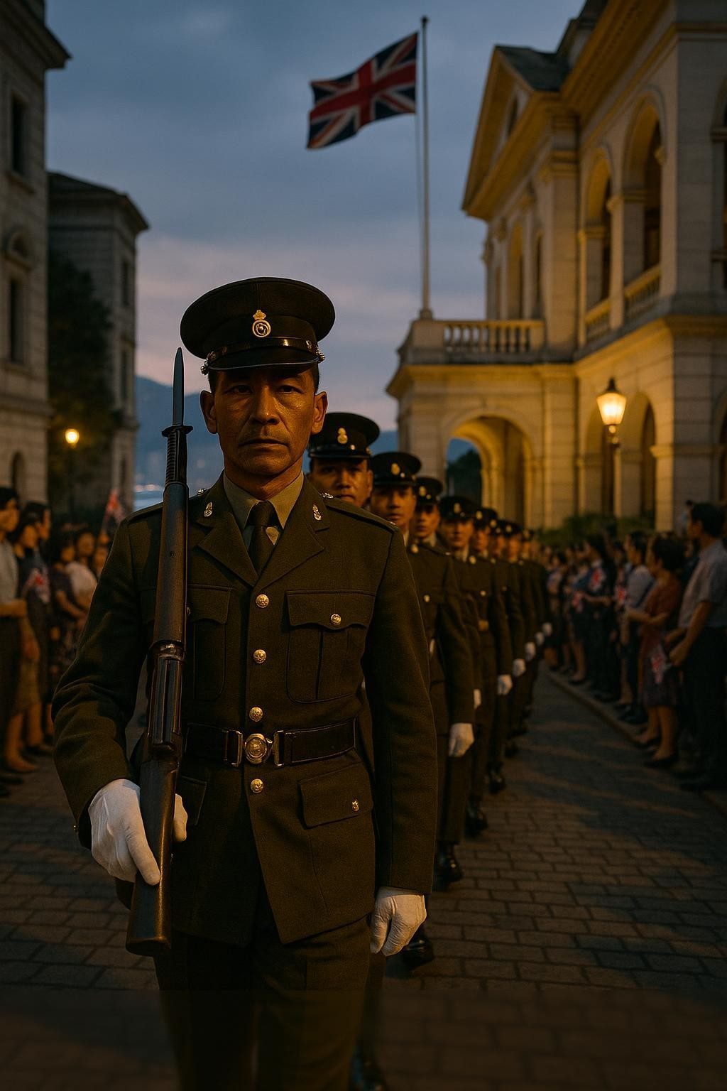 When the Last Gurkhas Marched Out of Hong Kong in 1997