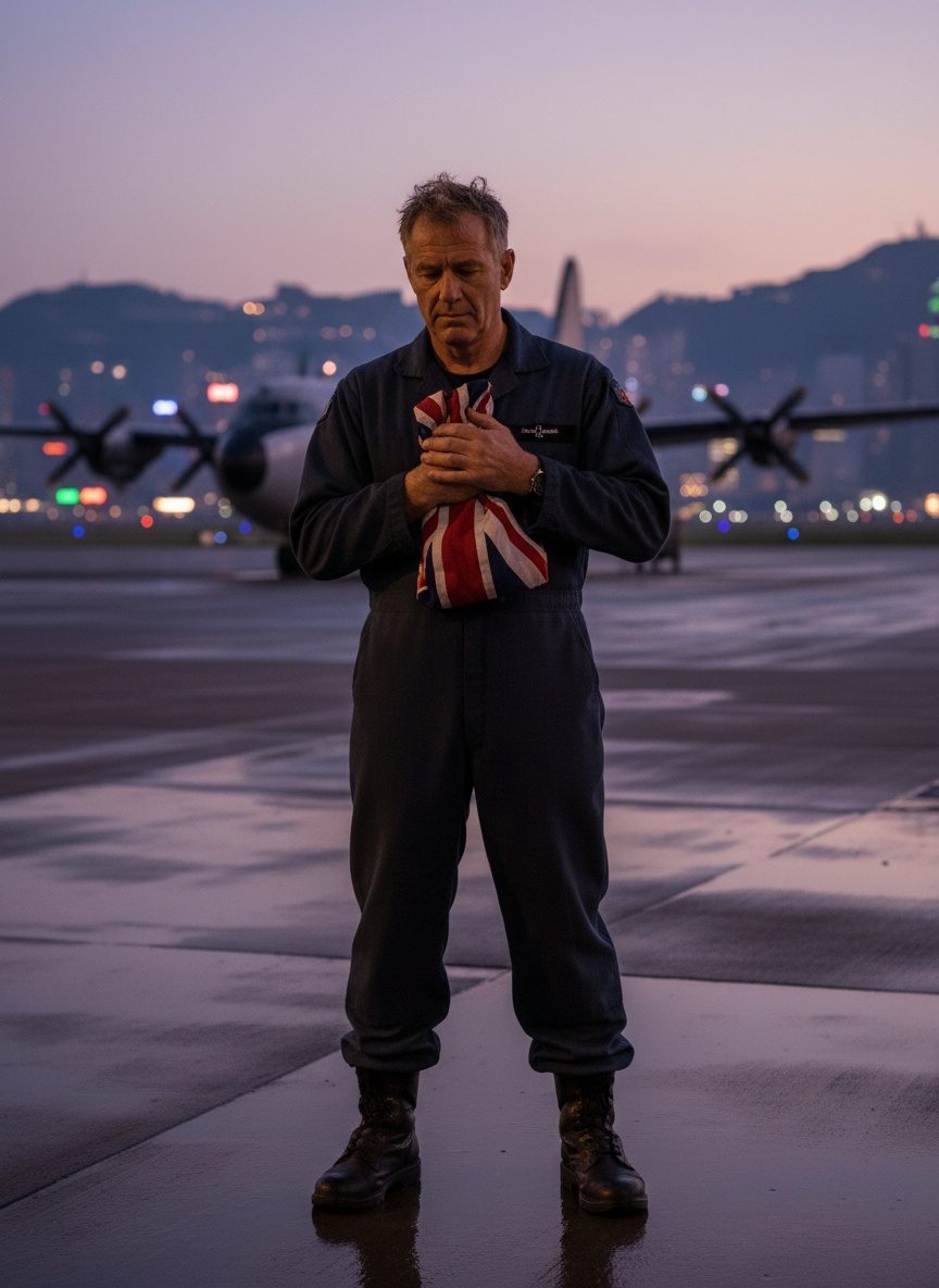 When the Last RAF Plane Left Hong Kong Forever in 1997