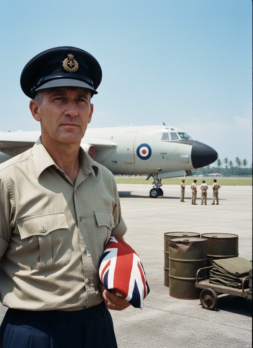 When the Last RAF Plane Left Singapore Forever in 1971