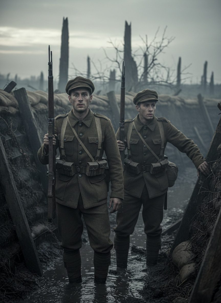 When the Mud of Flanders Buried the 1st Cameronians, 1914
