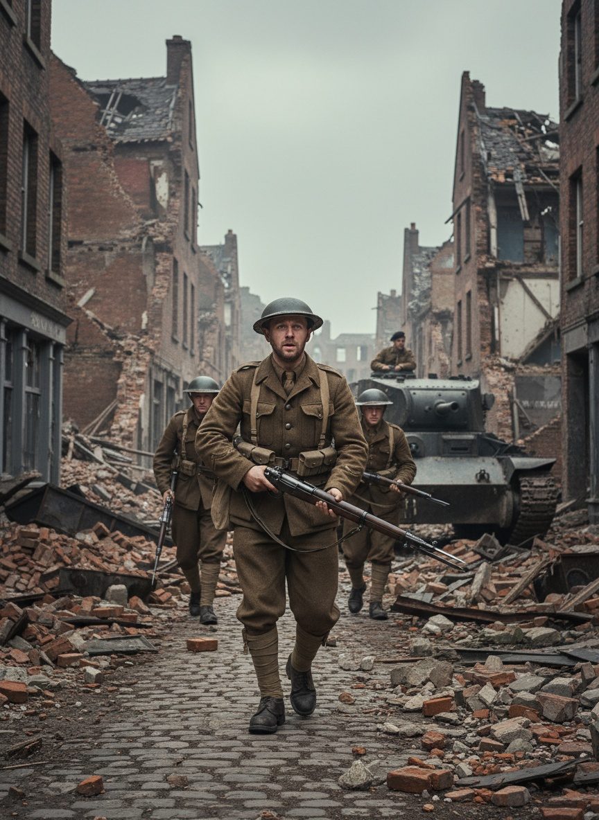 When the Wiltshires and the Guards Cleared the Last Road to Lübeck, 1945