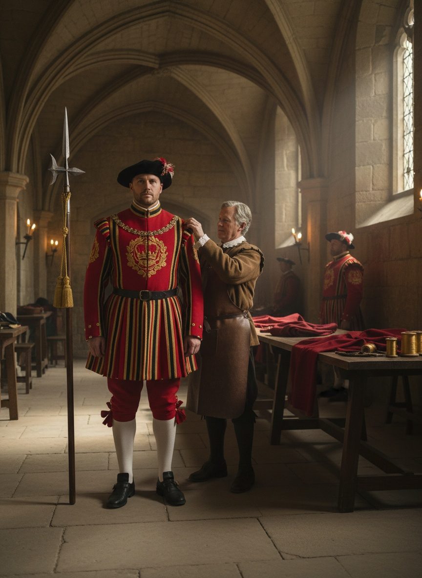 When the Yeomen of the Guard Dressed for the Tower, 1509