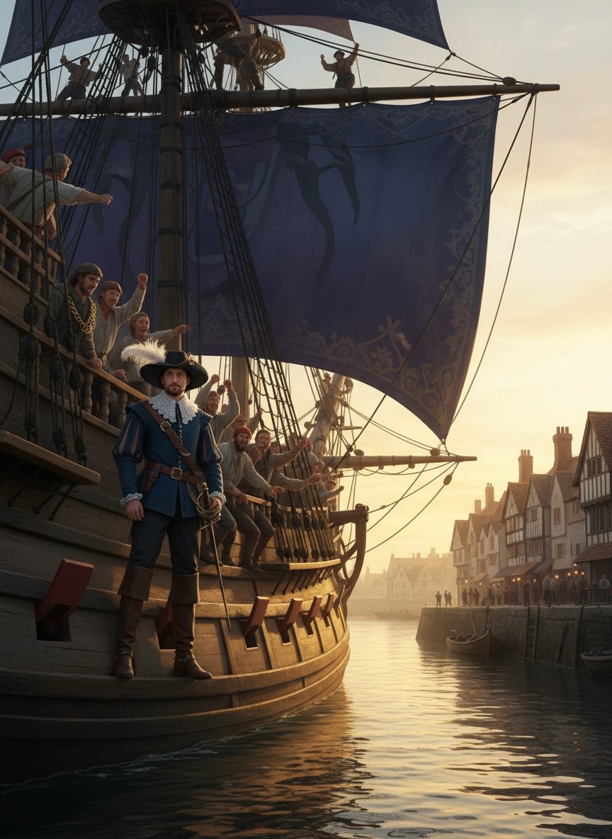 When Thomas Cavendish Sailed Around the World at Age 26