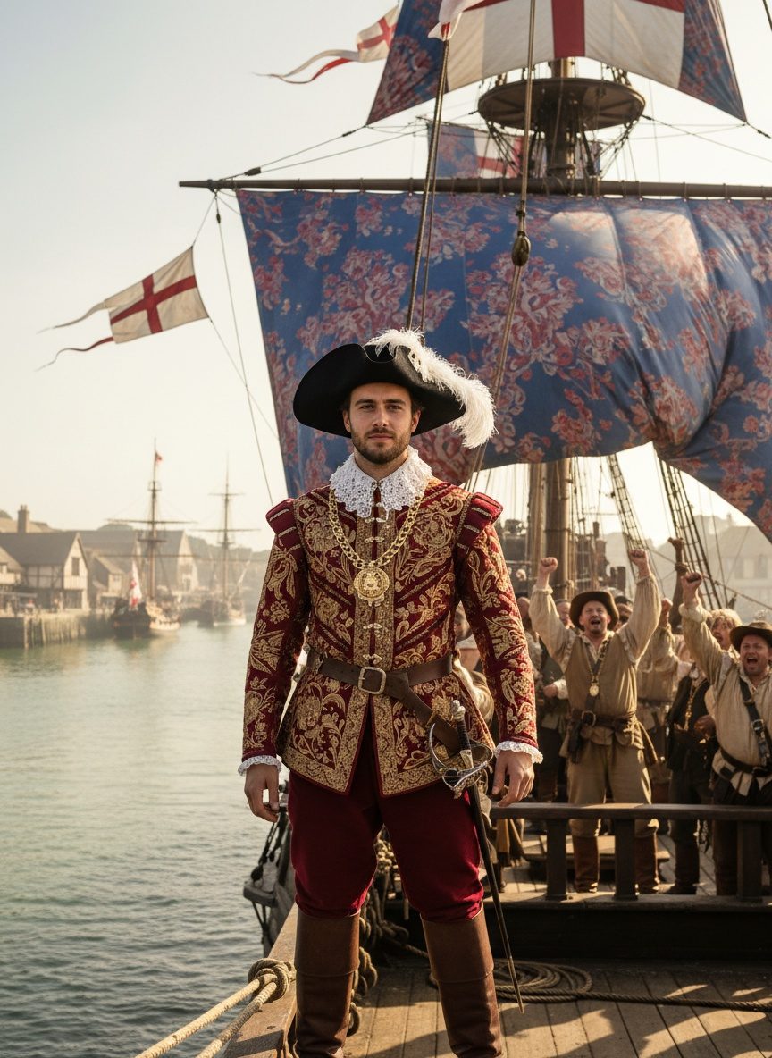When Thomas Cavendish Sailed Home With a Golden Ship, 1588