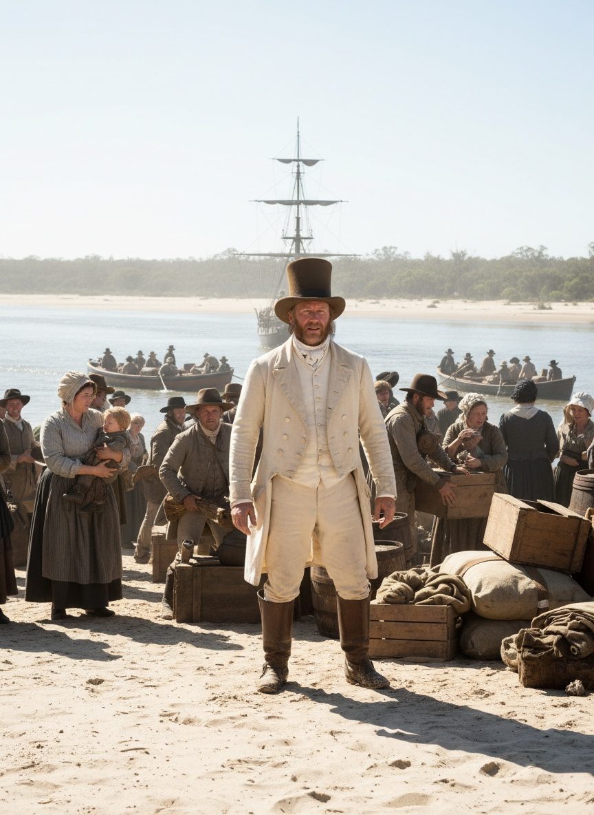 When Thomas Peel Arrived in Australia With 400 Settlers and No Plan