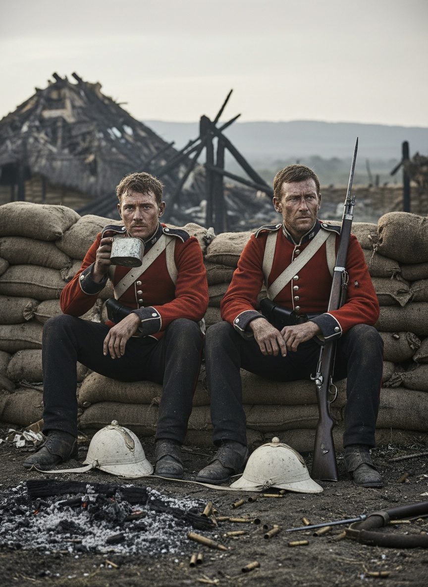 When Two Soldiers Ate Cold Rations After Rorke's Drift, 1879