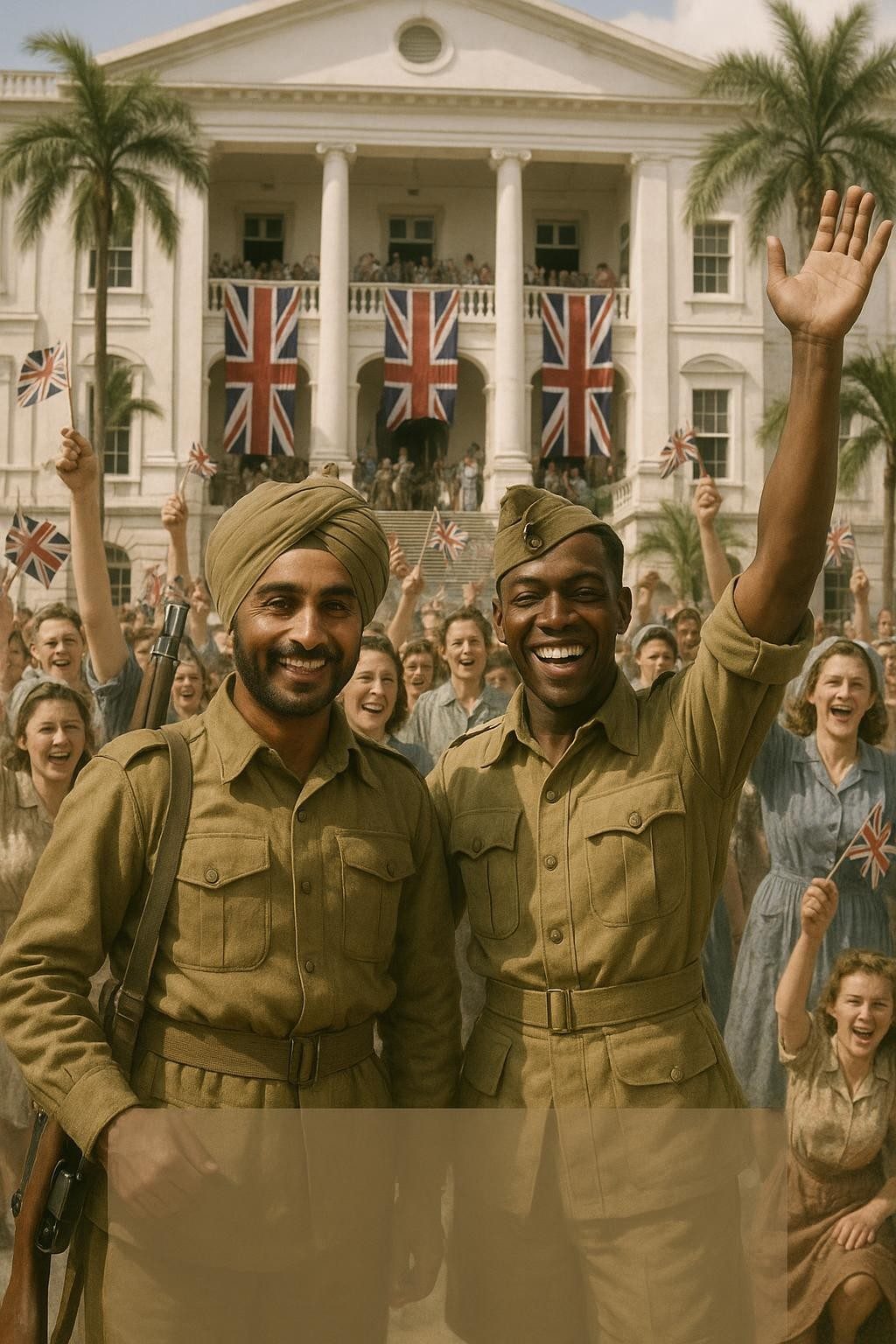 When VE Day Came — And the Empire Celebrated Too