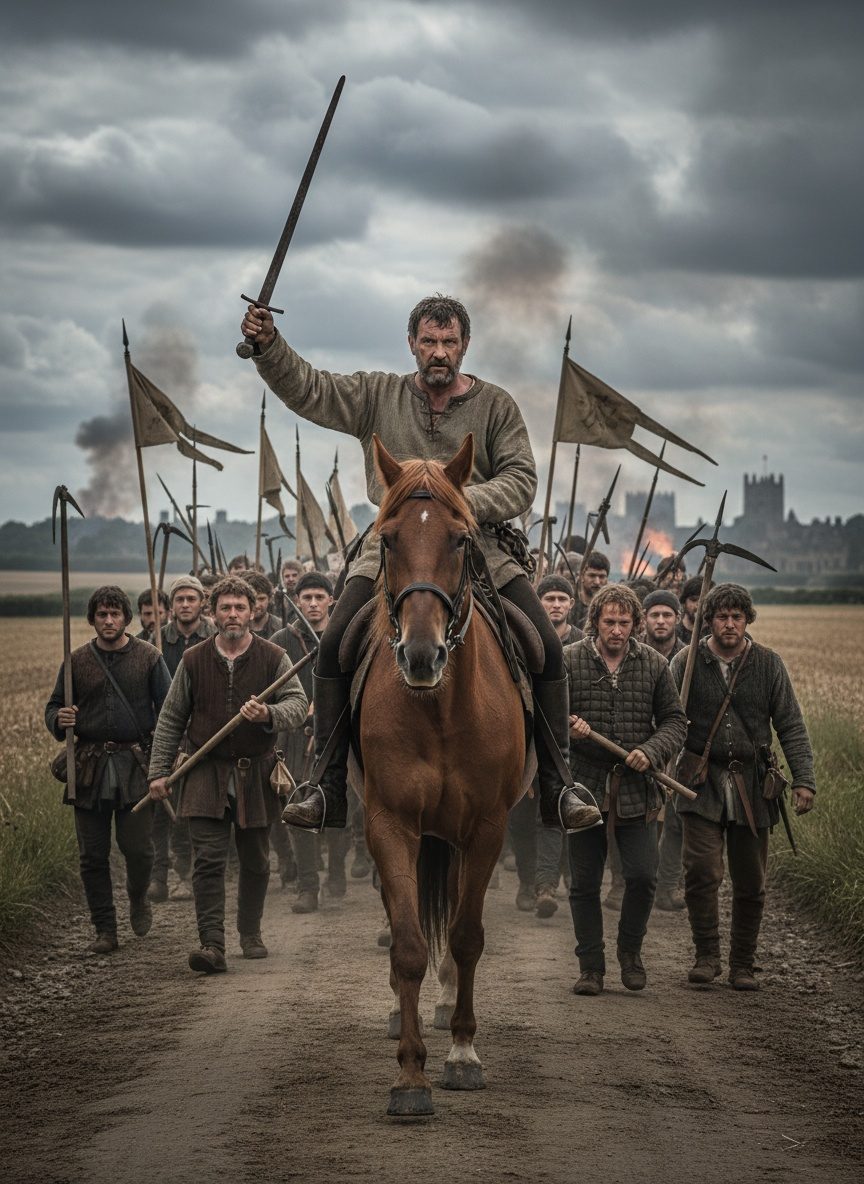 When Wat Tyler's Rebel Army Marched on London, 1381