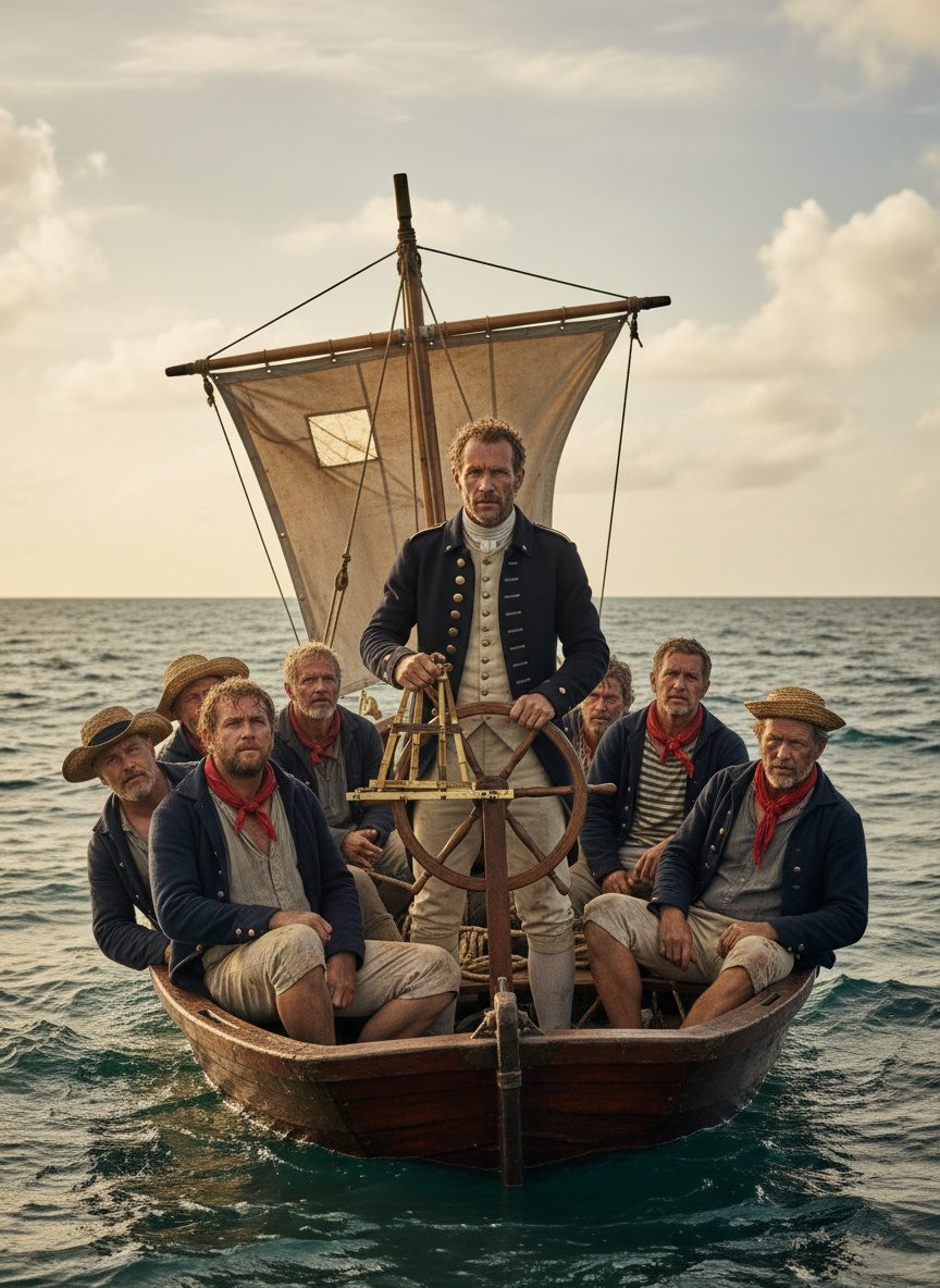 When William Bligh Navigated 3,600 Miles in an Open Boat, 1789
