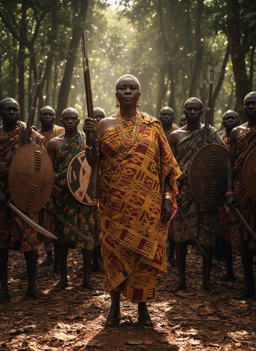 When Yaa Asantewaa Picked Up the Rifle Herself, 1900