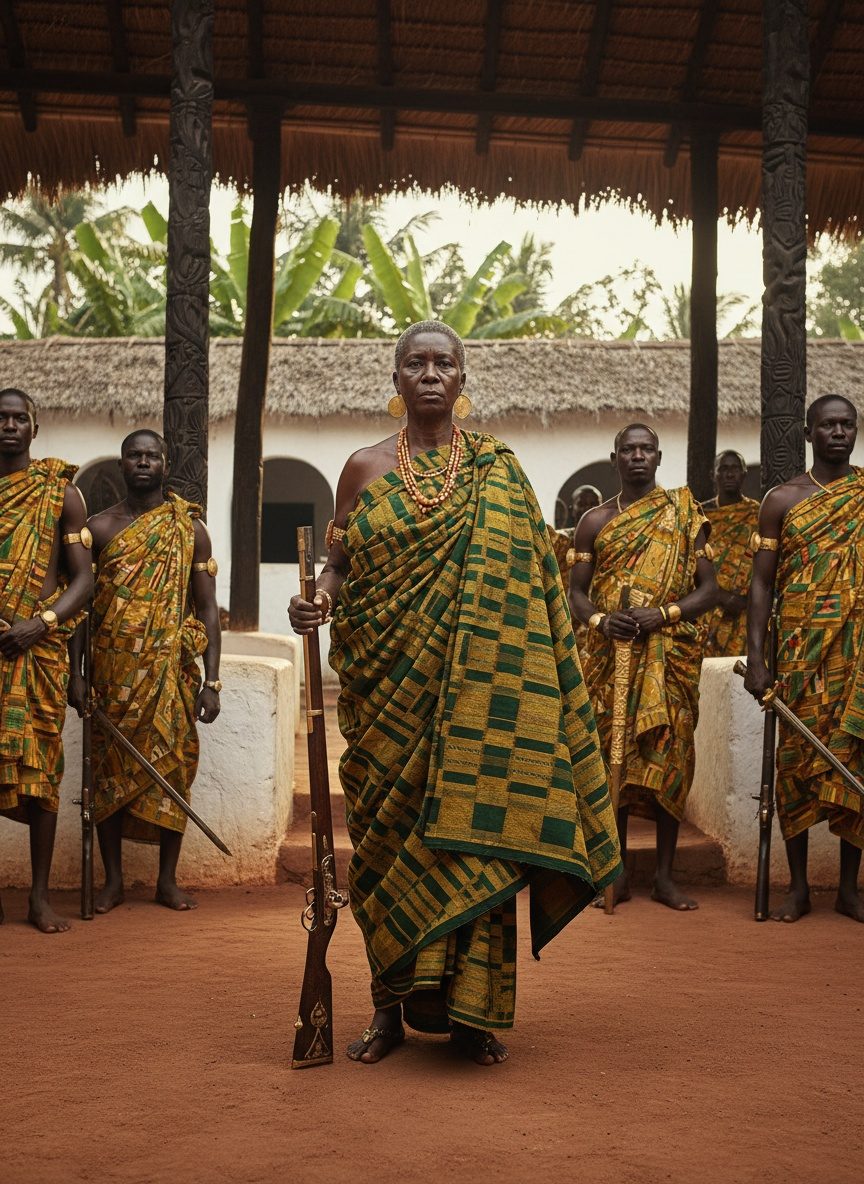 Yaa Asantewaa Picked Up the Rifle. No Man Would.